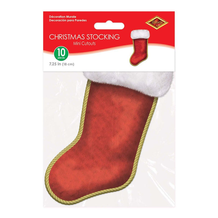 Christmas Stockings Cutouts - Buy Online Only