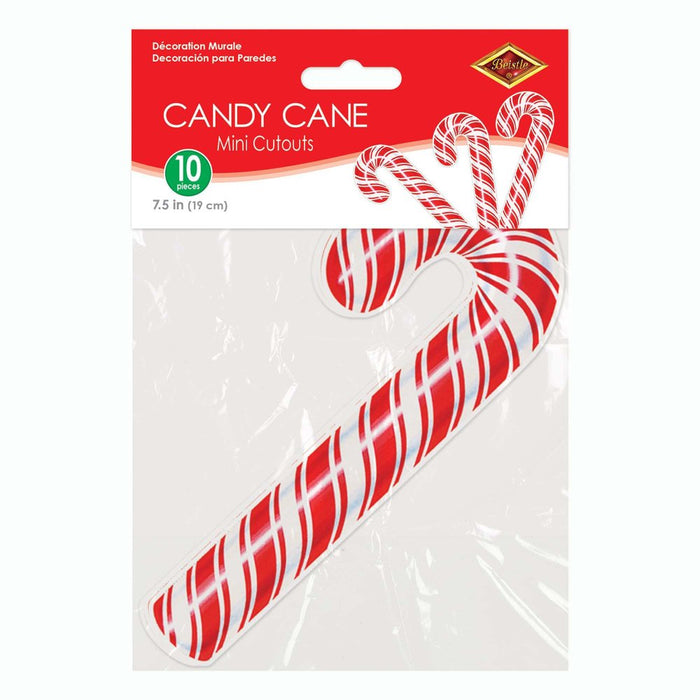 Mini Candy Cane Cutouts - Buy Online Only