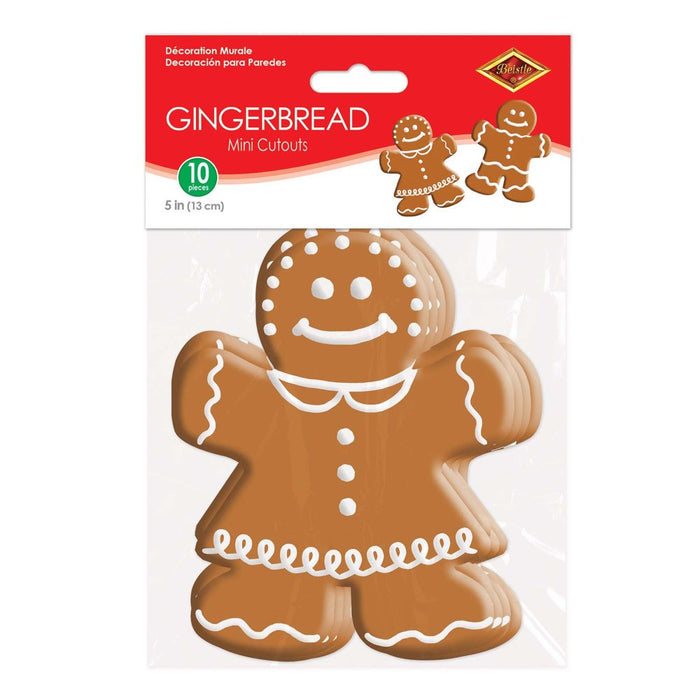 Mini Gingerbread Cutouts - Buy Online Only