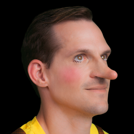 Pinocchio Nose Latex Prosthetics