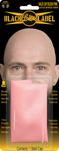 Blush Pink Bald Cap | Realistic Latex FX Appliance | Black Label