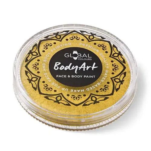 Cake Face Paint Makeup 32G - Metallic Gold - Buy Online Only