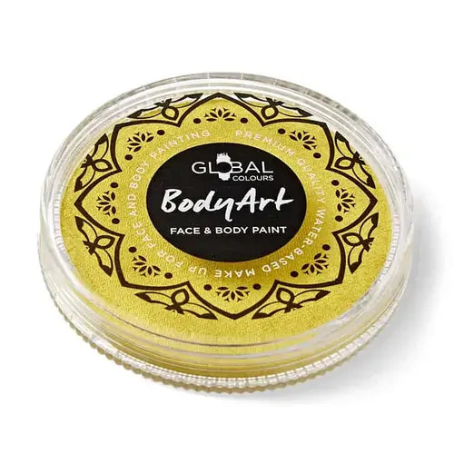 Cake Face Paint Makeup 32G - Pearl Yellow - Buy Online Only