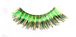 Green & Gold Tinsel Eyelashes | Aussie Party Accessory
