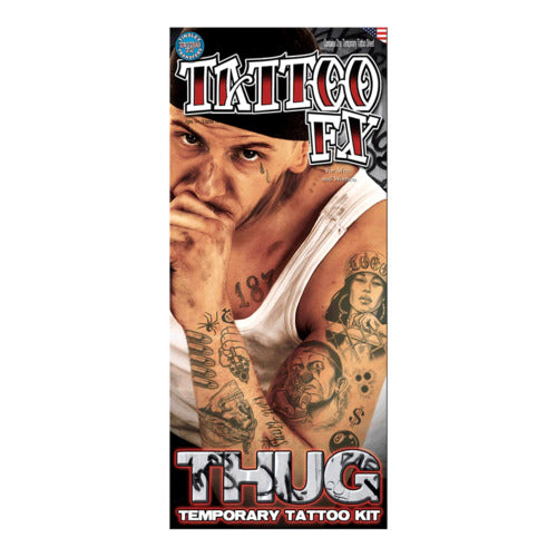 18 & Life Prison Temporary Tattoo
