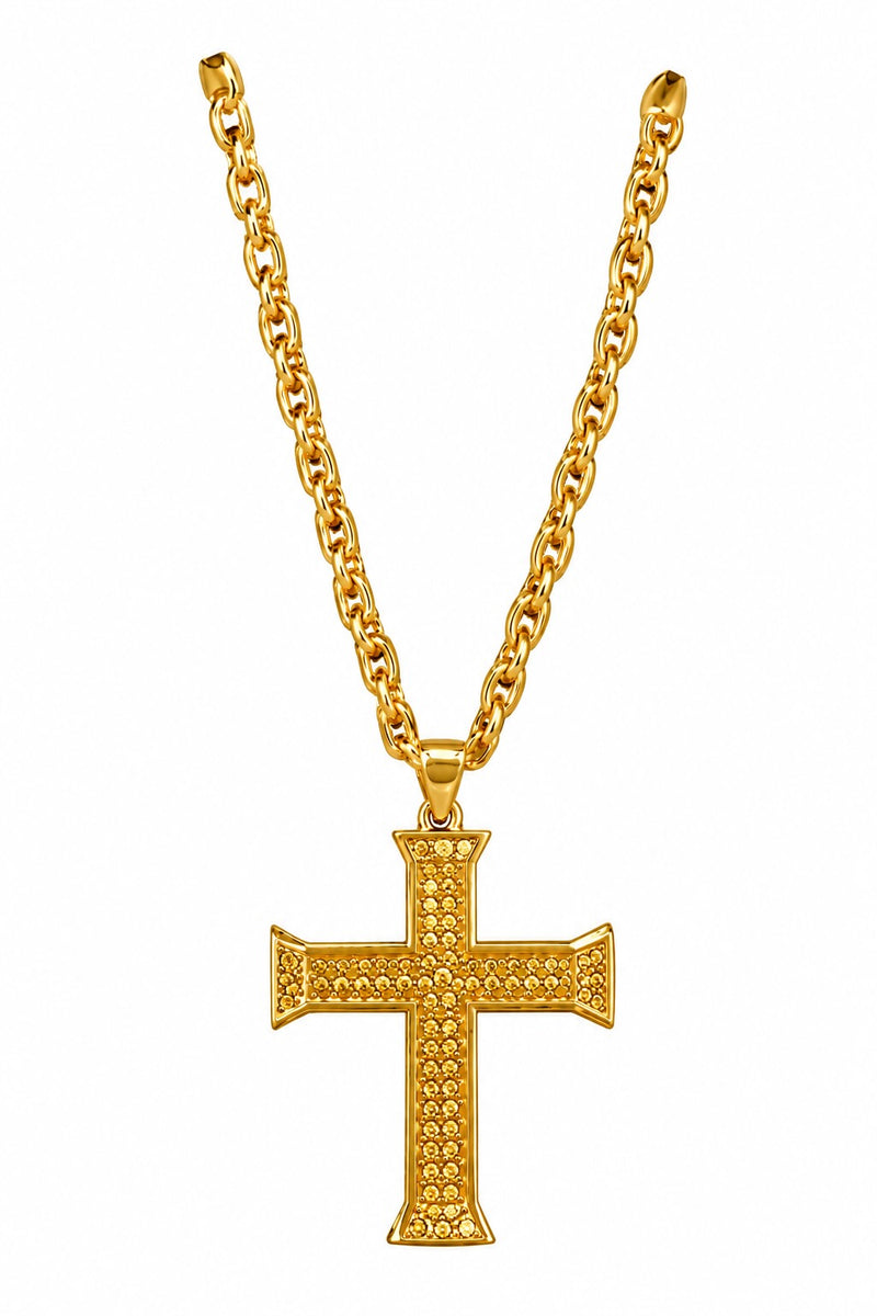 Gold Cross Necklace
