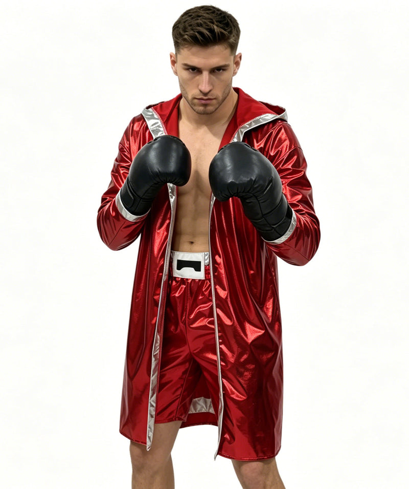 Men's Red Boxing Champion Costume - Buy Online Only