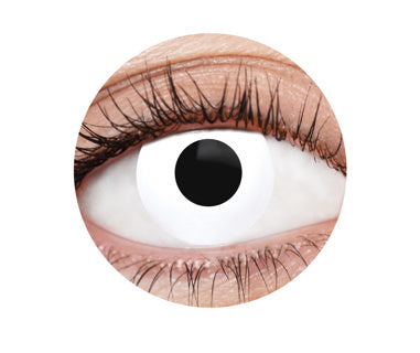 White Manson I Contact Lenses | Perfect to finish off your Halloween Look!