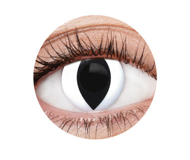 White Cat Contact Lenses | Perfect to finish off your Halloween Look!