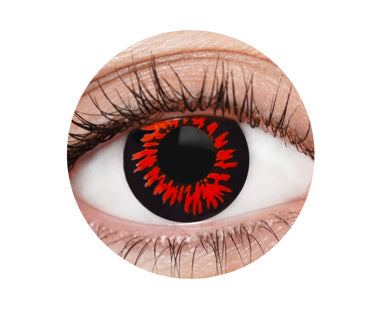 Red Wolf Contact Lenses | Perfect to finish off your Halloween Look!