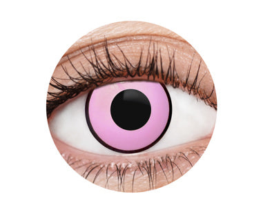 Pink Manson Contact Lenses | Perfect to finish off your Halloween Look!