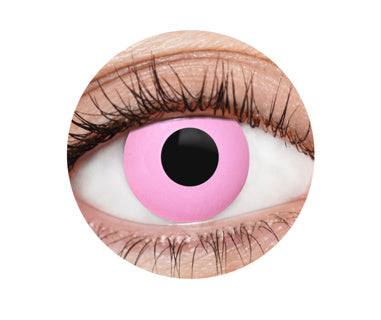 Pink Manga Contact Lenses | Perfect to finish off your Halloween Look!
