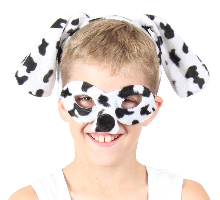 Dalmatian - Headband and Mask Set