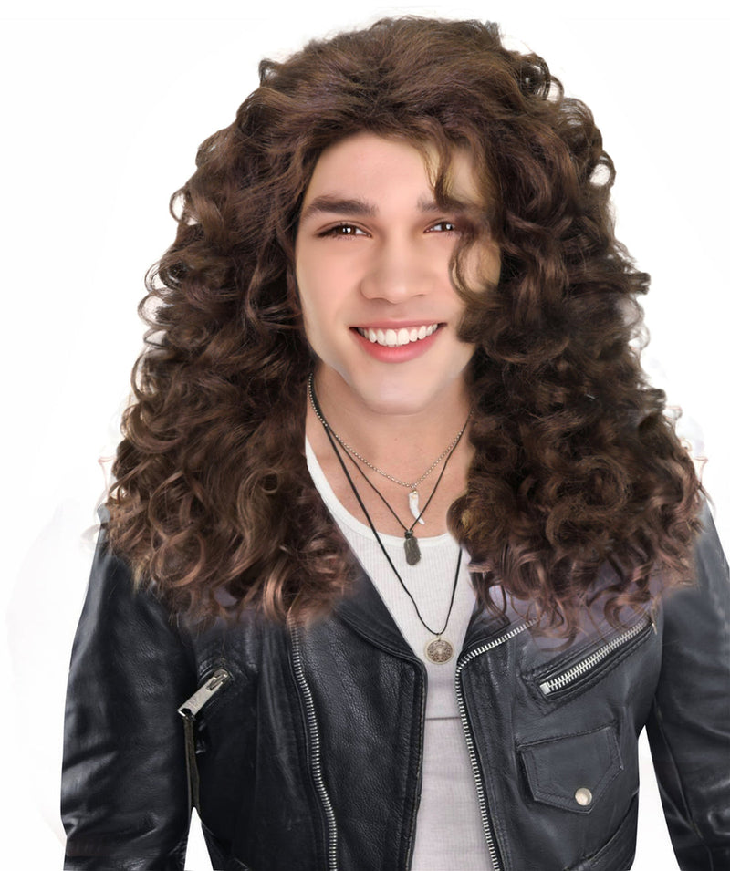 80's Wavy Rock Costume Wig - Buy Online Only