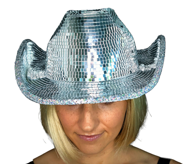 Rainbow Cowboy Hat - Mardi Gras Costume- Festivals and Parties