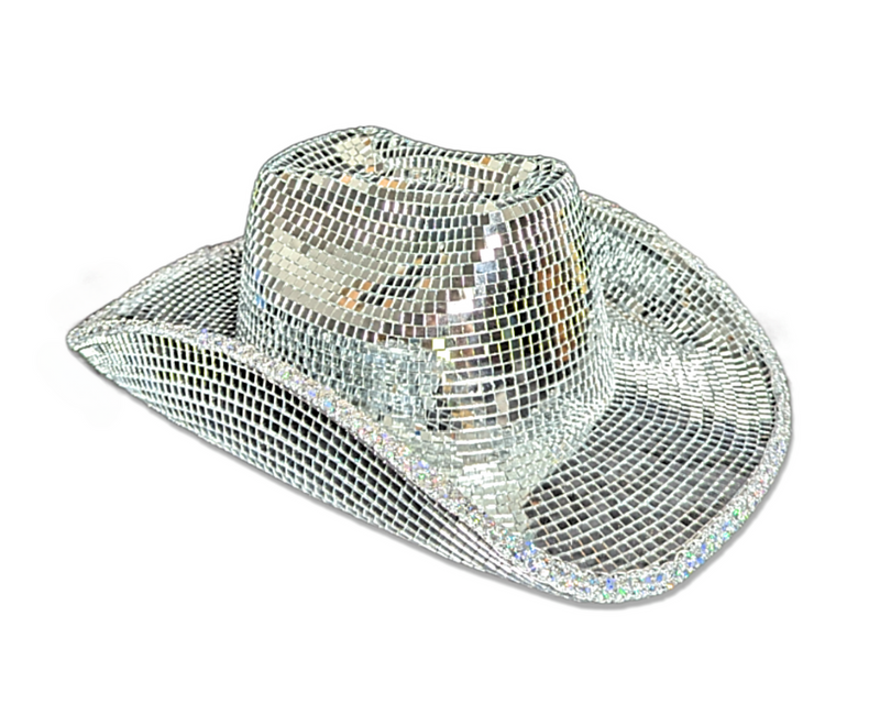 Rainbow Cowboy Hat - Mardi Gras Costume- Festivals and Parties