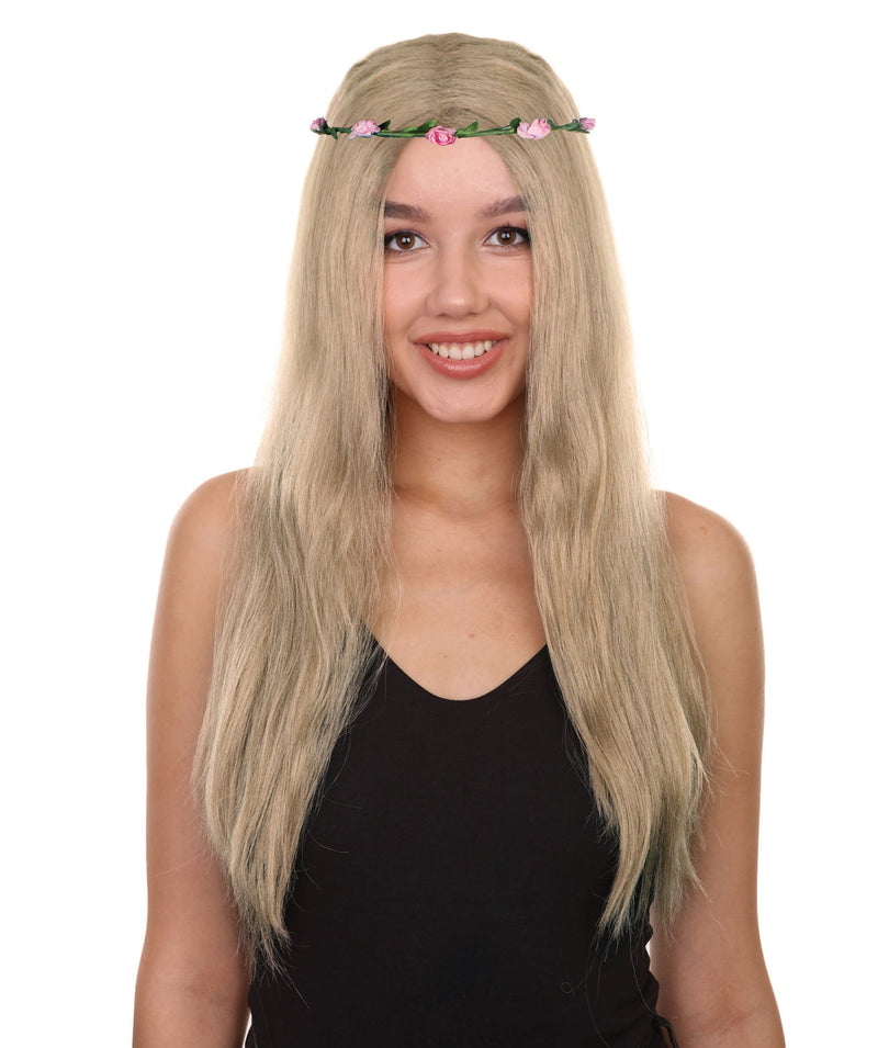 Queen of the Cats Blonde Hippy Costume Wig - Buy Online Only