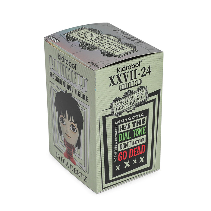 BUY  NOW | BEETLEJUICE BEETLEJUICE (2024) LYDIA WEDDING DRESS - BHUNNY FLOCKED - 4" STYLIZED FIGURE | NECAONLINE AU