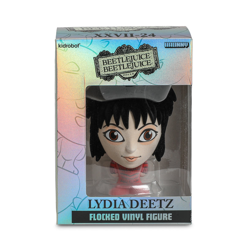BUY  NOW | BEETLEJUICE BEETLEJUICE (2024) LYDIA WEDDING DRESS - BHUNNY FLOCKED - 4" STYLIZED FIGURE | NECAONLINE AU