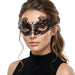 Liora Masquerade Mask Black Crystal Women | Venetian Mask