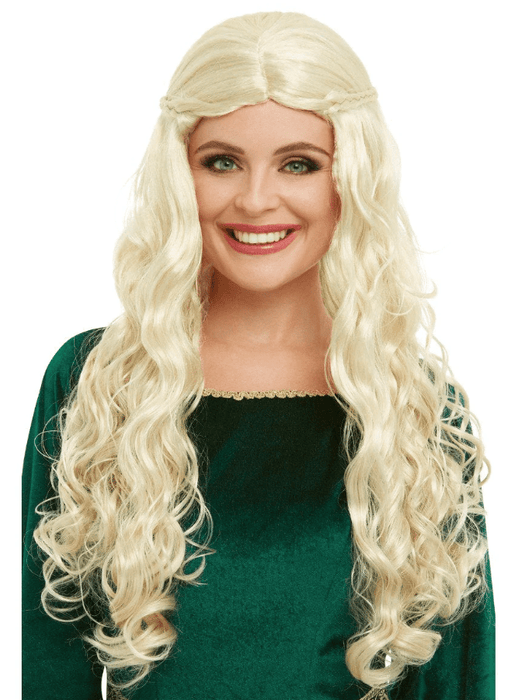 Medieval Dragon Goddess Blonde Wig - Buy Online Only