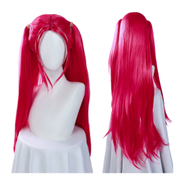 Hot Pink Bob Wig | Chin-Length Deluxe Synthetic Costume Wig