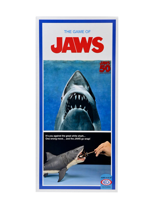 BUY NOW - JAWS 12″ HEAD TO TAIL ACTION FIGURE THE GAME OF JAWS” 50TH ANNIVERSARY |NECAONLINE.COM.AU