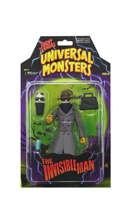 BUY NOW - INVISIBLE MAN X UNIVERSAL MONSTERS - TOONY TERRORS 6" SCALE ACTION FIGURE | NECAONLINE.COM.AU