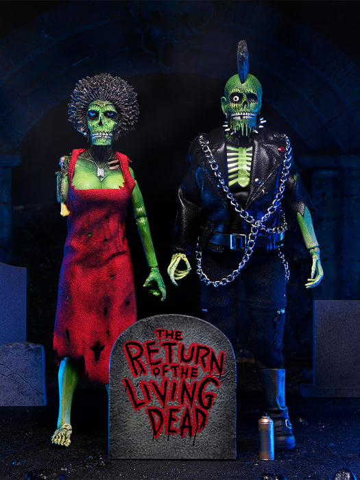 Return Of The Living Dead - Trash & Suicide 2 Pack - 8" Scale Clothed Action Figure - Buy Online Only