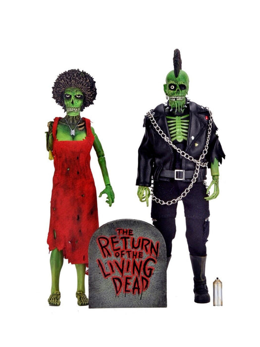 Return Of The Living Dead - Trash & Suicide 2 Pack - 8" Scale Clothed Action Figure - Buy Online Only