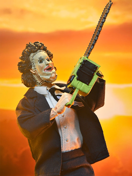 BUY NOW - TEXAS CHAINSAW MASSACRE - LEATHERFACE (PRETTY WOMAN MASK) 50TH ANNIVERSARY 8" CLOTHED ACTION FIGURE | NECAONLINE AU
