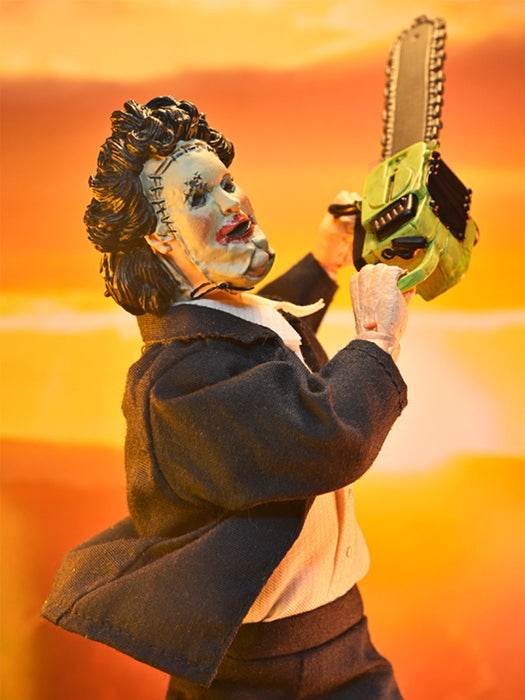 BUY NOW - TEXAS CHAINSAW MASSACRE - LEATHERFACE (PRETTY WOMAN MASK) 50TH ANNIVERSARY 8" CLOTHED ACTION FIGURE | NECAONLINE AU