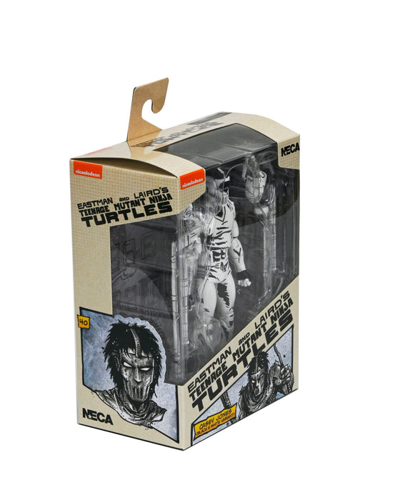 BUY NOW - TMNT CASEY JONES BLACK & WHITE FIGURE (MIRAGE COMICS)  SCALE ACTION FIGURE | NECAONLINE.COM.AU