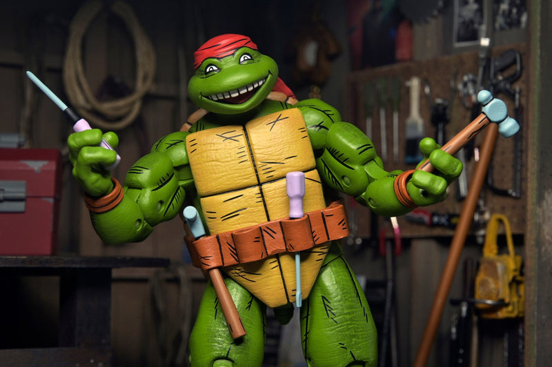 BUY NOW - TMNT (MIRAGE COMICS) HANDYMAN DONATELLO  SCALE ACTION FIGURE | NECAONLINE.COM.AU