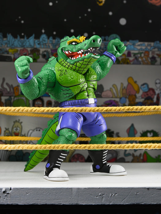 BUY NOW - TMNT STUMP WRESTLING LEATHERHEAD (ARCHIE COMICS) 7" SCALE ACTION FIGURE | NECAONLINE AU
