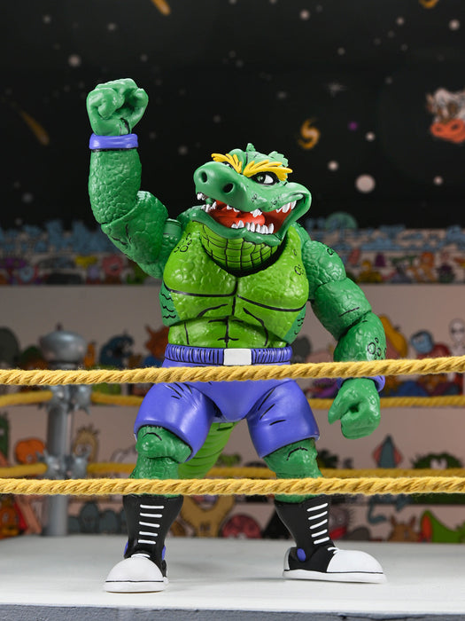 BUY NOW - TMNT STUMP WRESTLING LEATHERHEAD (ARCHIE COMICS) 7" SCALE ACTION FIGURE | NECAONLINE AU