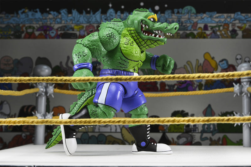 TMNT Stump Wrestling Leatherhead (Archie Comics) 7" Scale Action Figure - Buy Online Only