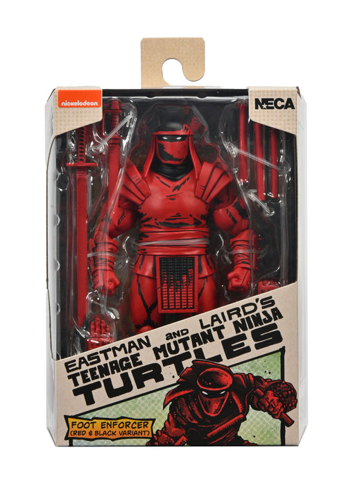 BUY NOW - TMNT RED AND BLACK FOOT ENFORCER (MIRAGE COMICS) SCALE ACTION FIGURE | NECAONLINE.COM.AU