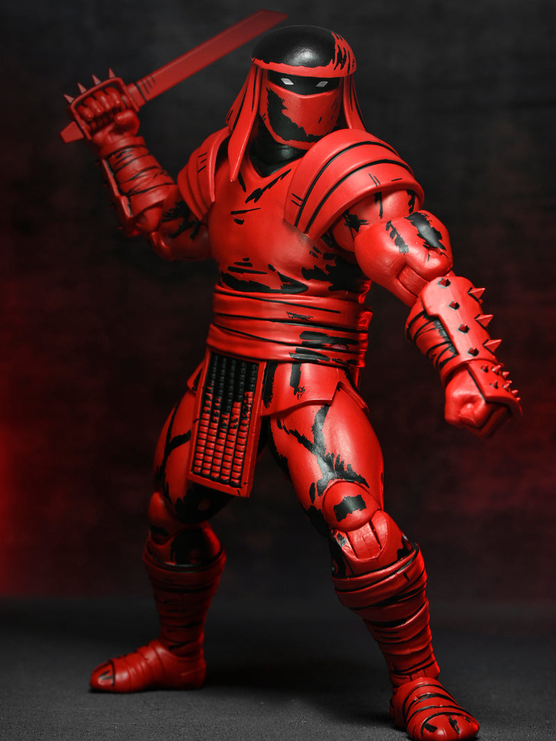 BUY NOW - TMNT RED AND BLACK FOOT ENFORCER (MIRAGE COMICS) SCALE ACTION FIGURE | NECAONLINE.COM.AU