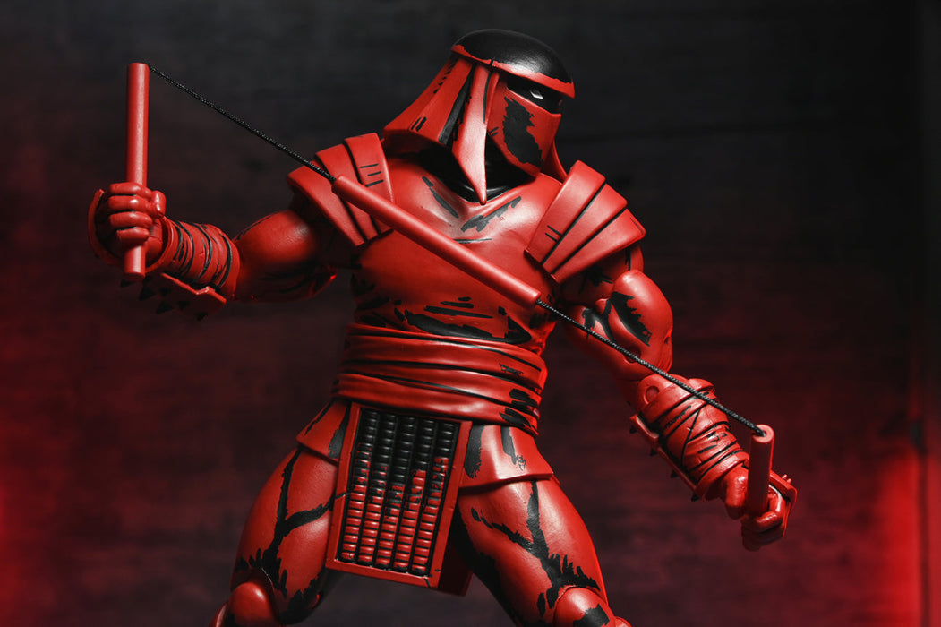 BUY NOW - TMNT RED AND BLACK FOOT ENFORCER (MIRAGE COMICS) SCALE ACTION FIGURE | NECAONLINE.COM.AU