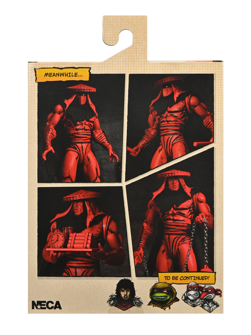 BUY NOW TMNT RED AND BLACK FOOT ASSASSIN (MIRAGE COMICS) SCALE ACTION FIGURE | NECAONLINE.COM.AU