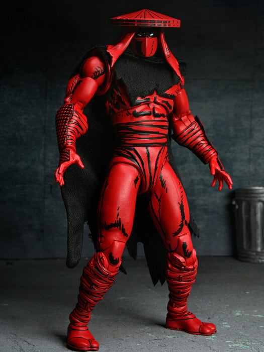 BUY NOW TMNT RED AND BLACK FOOT ASSASSIN (MIRAGE COMICS) SCALE ACTION FIGURE | NECAONLINE.COM.AU