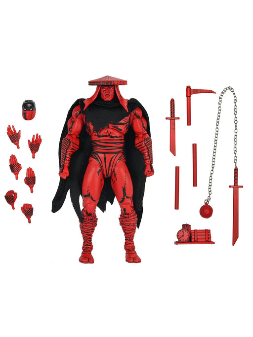BUY NOW TMNT RED AND BLACK FOOT ASSASSIN (MIRAGE COMICS) SCALE ACTION FIGURE | NECAONLINE.COM.AU