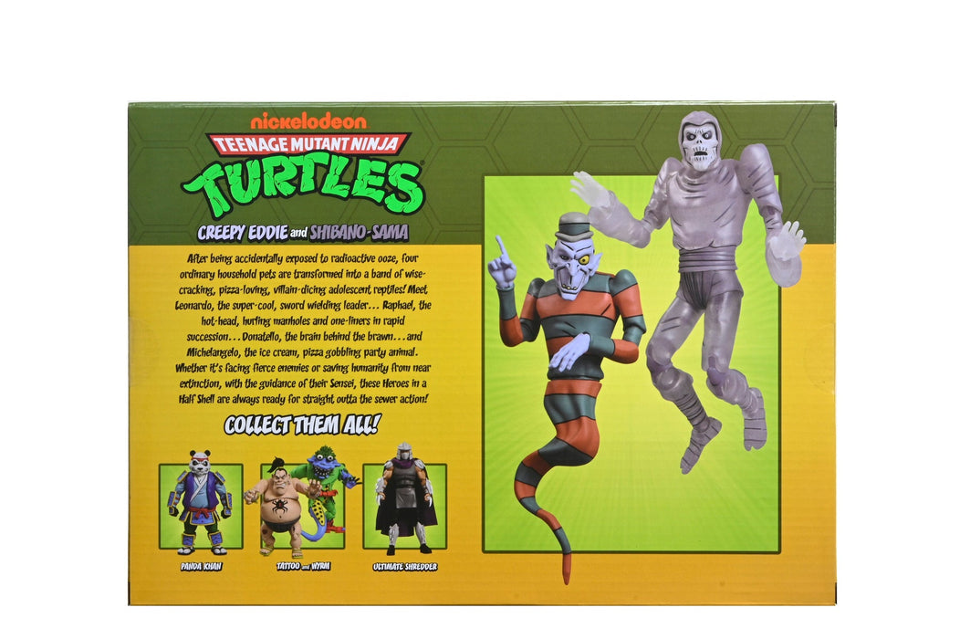 BUY NOW - TMNT (CARTOON) CREEPY EDDIE & SHIBANO-SAMA 2-PACK - 7" SCALE ACTION FIGURES | NECAONLINE.COM.AU