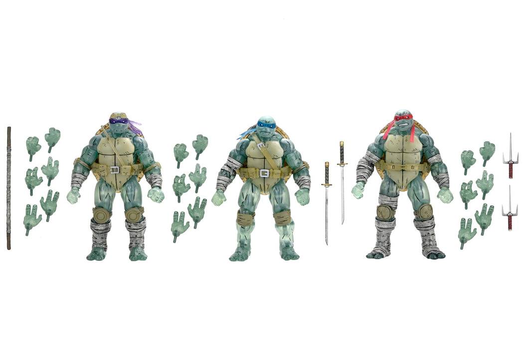 TMNT The Last Ronin Ghost Brothers 3 Pack 7" Scale Action Figures - Buy Online Only