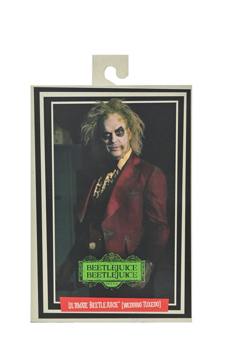 BUY NOW - BEETLEJUICE BEETLEJUICE  ULTIMATE RED TUXEDO BEETLEJUICE  SCALE ACTION FIGURE | NECAONLINE.COM.AU