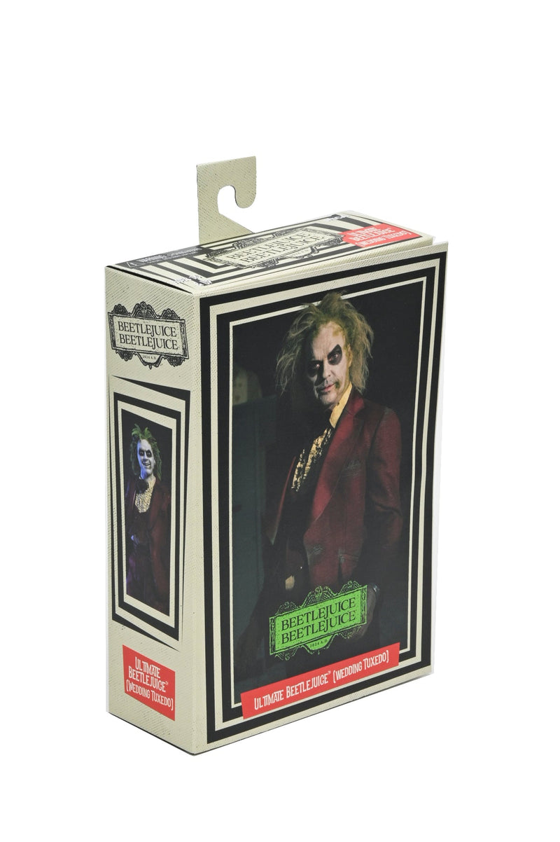 BUY NOW - BEETLEJUICE BEETLEJUICE  ULTIMATE RED TUXEDO BEETLEJUICE  SCALE ACTION FIGURE | NECAONLINE.COM.AU