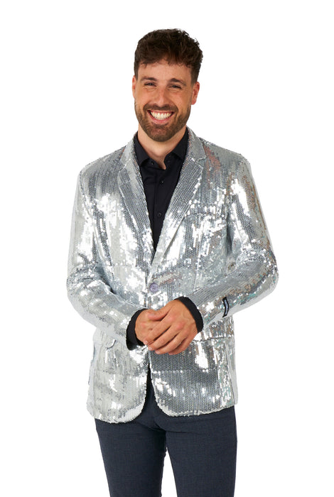 Silver Sequin Jacket Suitmeister Blazer