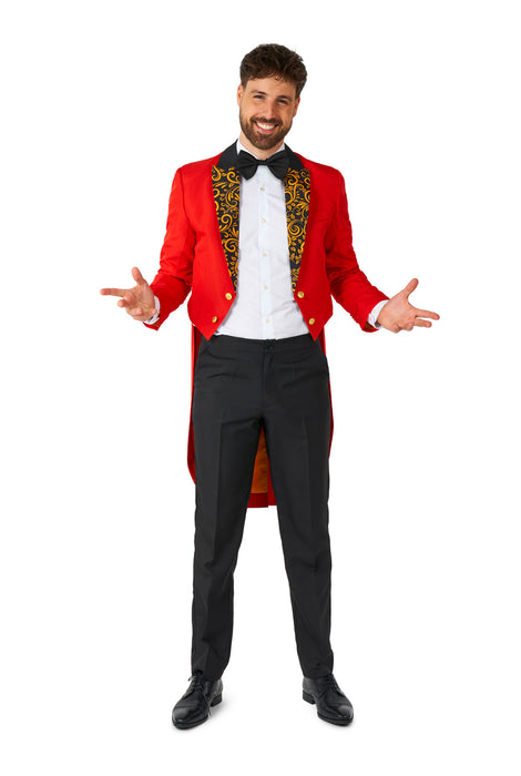 Ringmaster Red Circus Tailcoat Suitmeister Suit