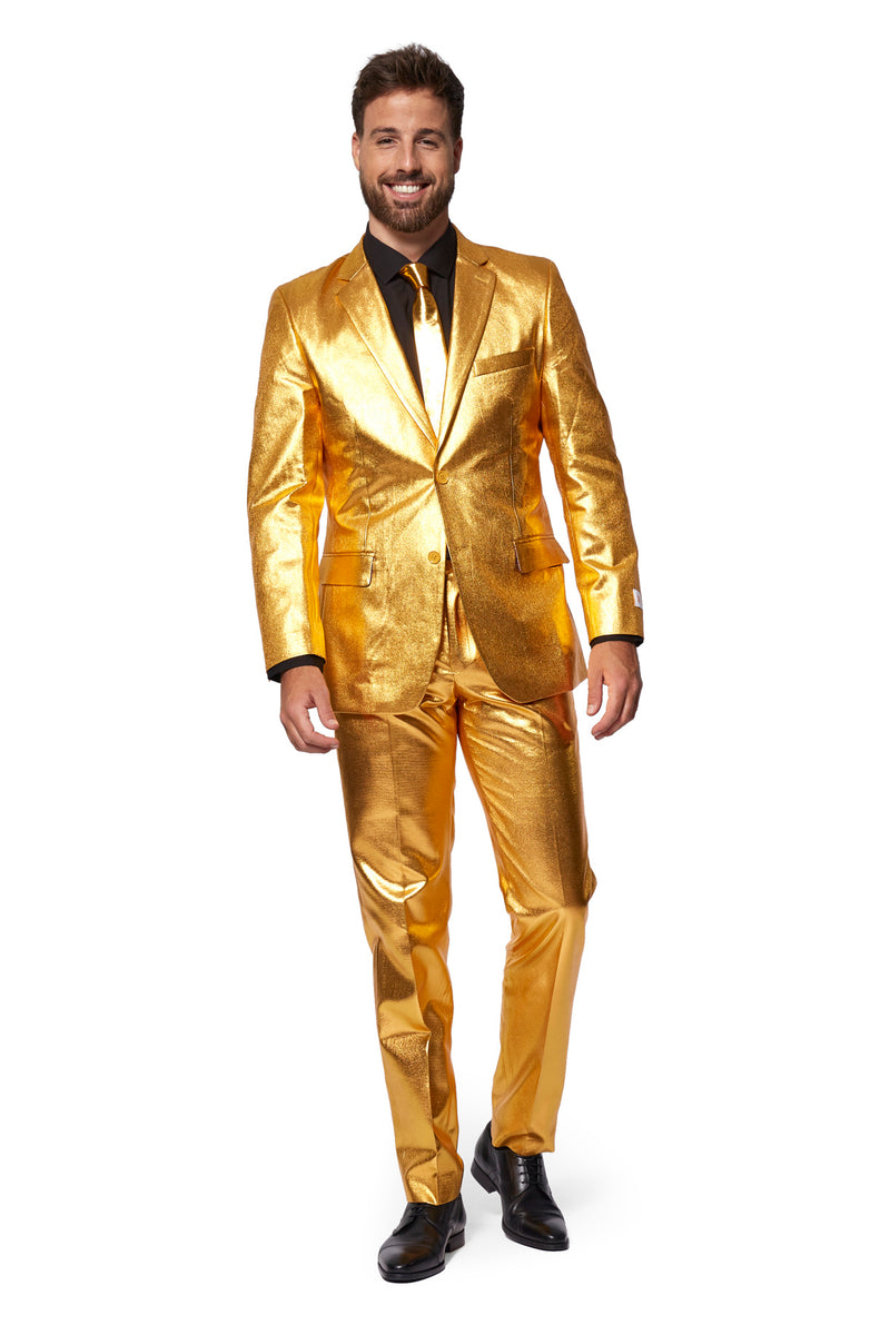Gold Groovy Disco Oppo Suit
